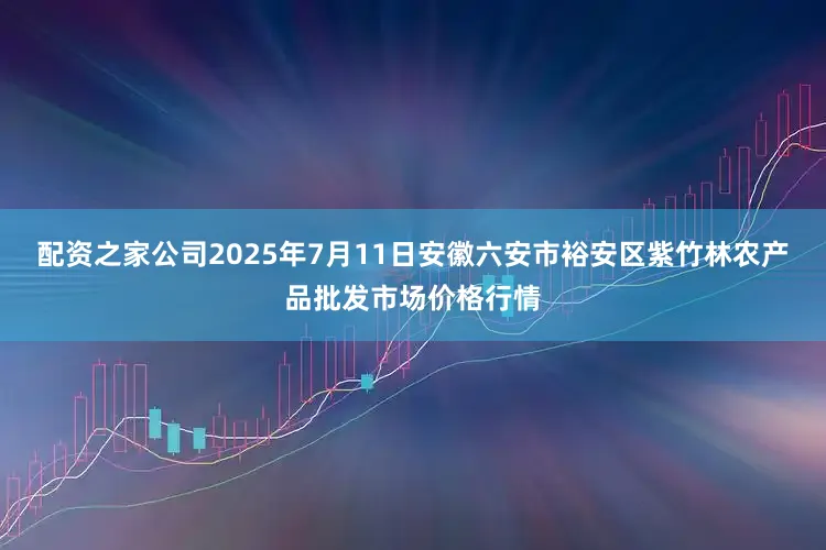 配资之家公司2025年7月11日安徽六安市裕安区紫竹林农产品批发市场价格行情