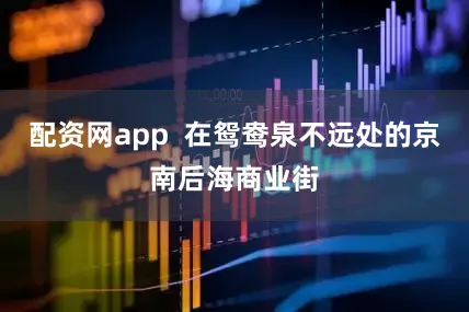 配资网app  在鸳鸯泉不远处的京南后海商业街